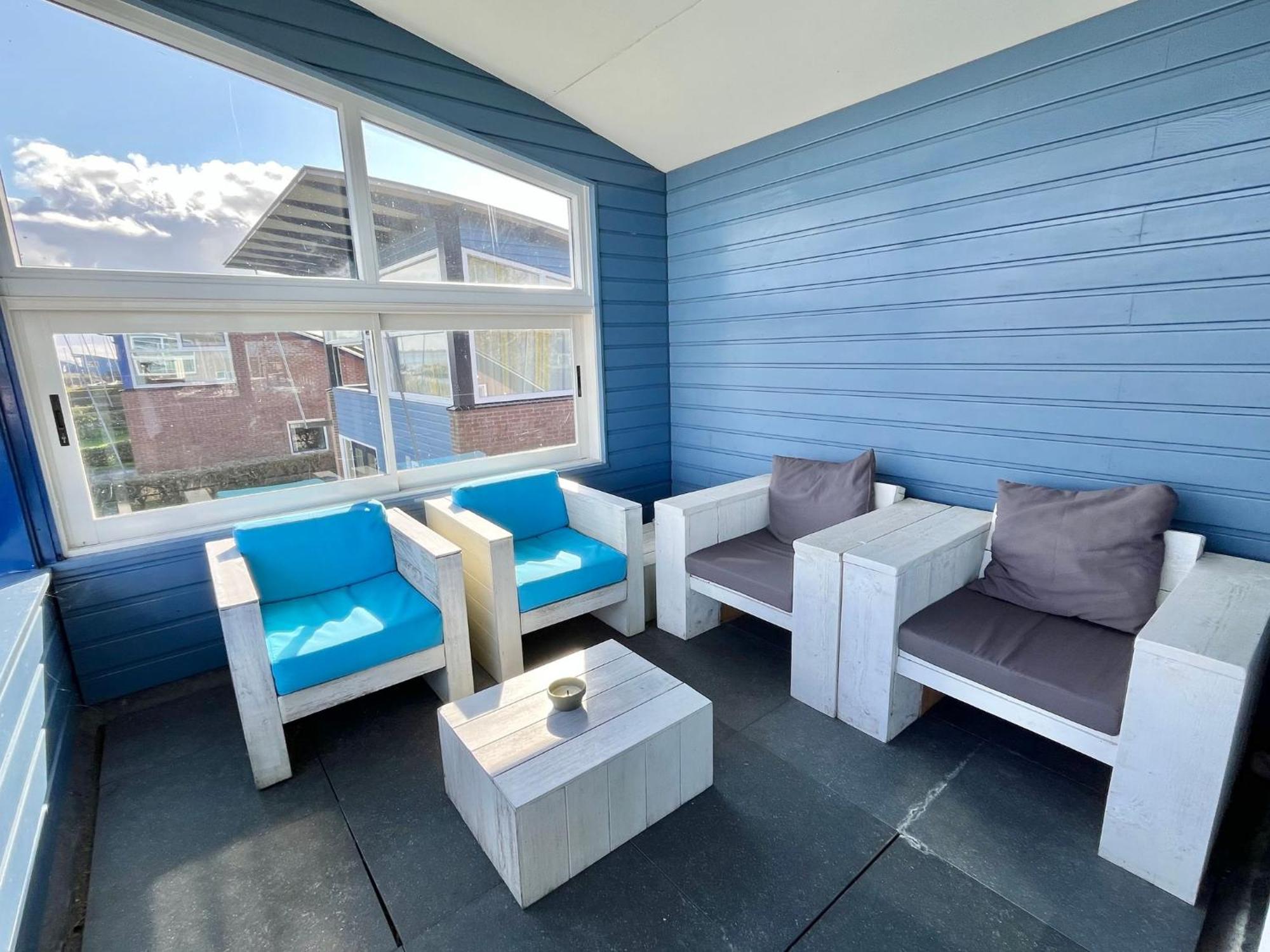 6Pers Modern Harbor House Jasmijn With Fenced Garden And Lake View Anjum Exterior foto